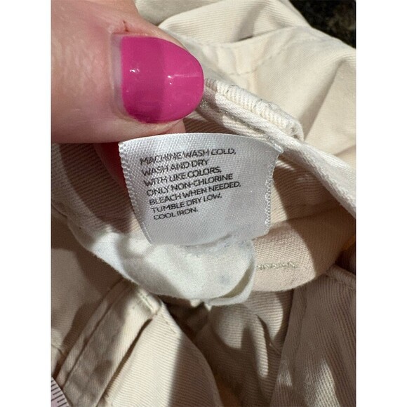 Old Navy Men's Cargo Pants Beige Khaki 34x34 Straight Leg Utility - Picture 11 of 12